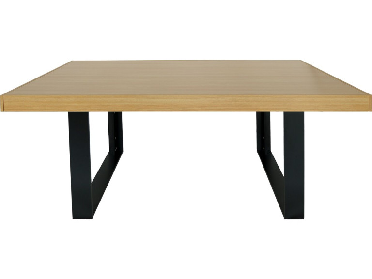 Table repas "Eloise" - 200 x 90 x 80 cm - Marron