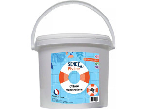 Wielofunkcyjne krazki chlorowe Senet Piscine” - 5 kg