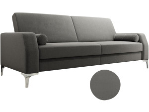 Sofa "Noelia" rozkadana - 225 x 87 x 90 cm - Szara