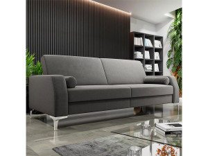 Sofa "Noelia" rozkadana - 225 x 87 x 90 cm - Szara 2