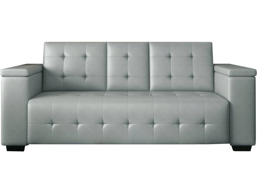 Sofa rozkadana "Renarde" -  214 x 86 x 86 cm - 3-osobowa - Szara - Miejsca do zagospodarowania