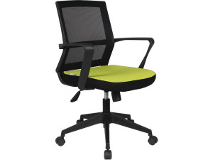 Fotel biurowy na kółkach "Philippe" - Zielony