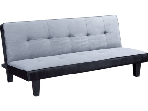 Wersalka "John" - 179 x 91 x 79 cm - 3 miejsca - Szara