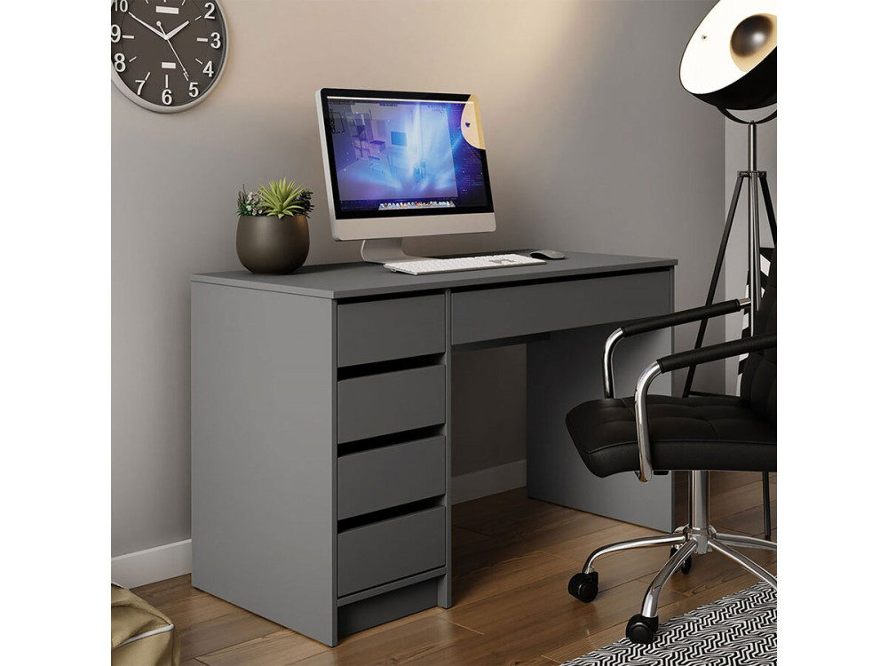 Bureau "Ada" - 120 x 75 x 55 cm - Gris