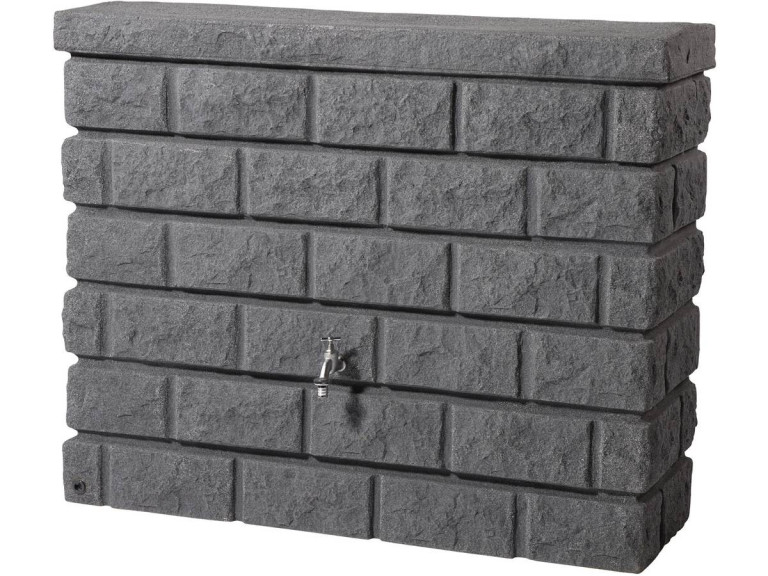 Zestaw ścienny "Rocky" - 400 L - Granitowo-szary