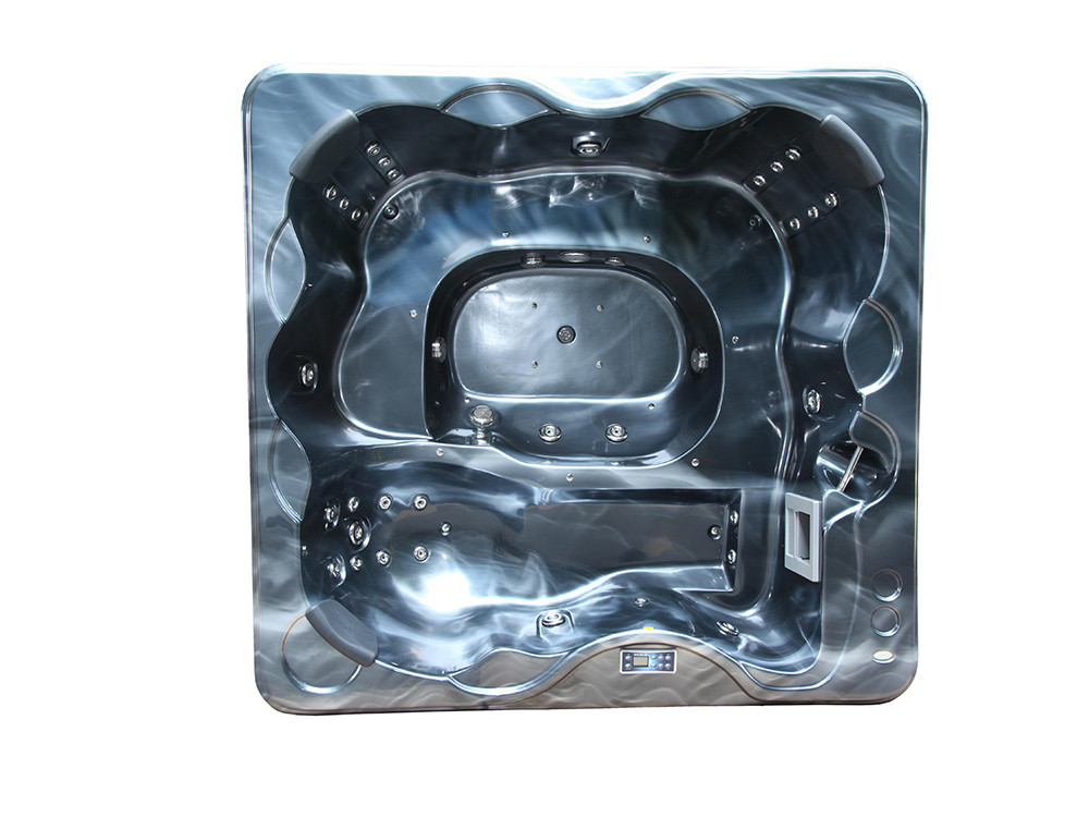 Spa "Cuba" 6 miejsc - zbiornik szary - system Balboa + zintegrowany Bluetooth - 220x210x80cm