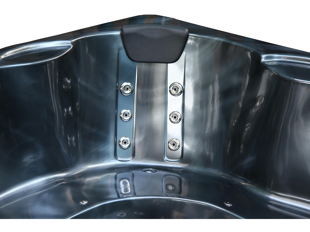 Spa "Cuba" 6 miejsc - zbiornik szary - system Balboa + zintegrowany Bluetooth - 220x210x80cm