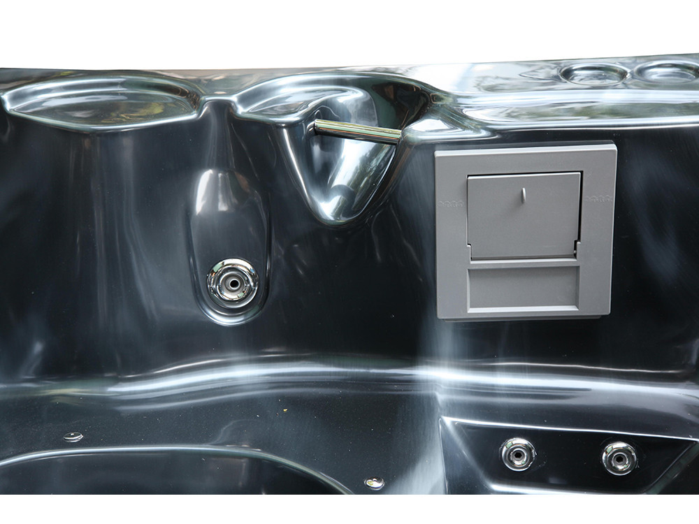 Spa "Cuba" 6 miejsc - zbiornik szary - system Balboa + zintegrowany Bluetooth - 220x210x80cm
