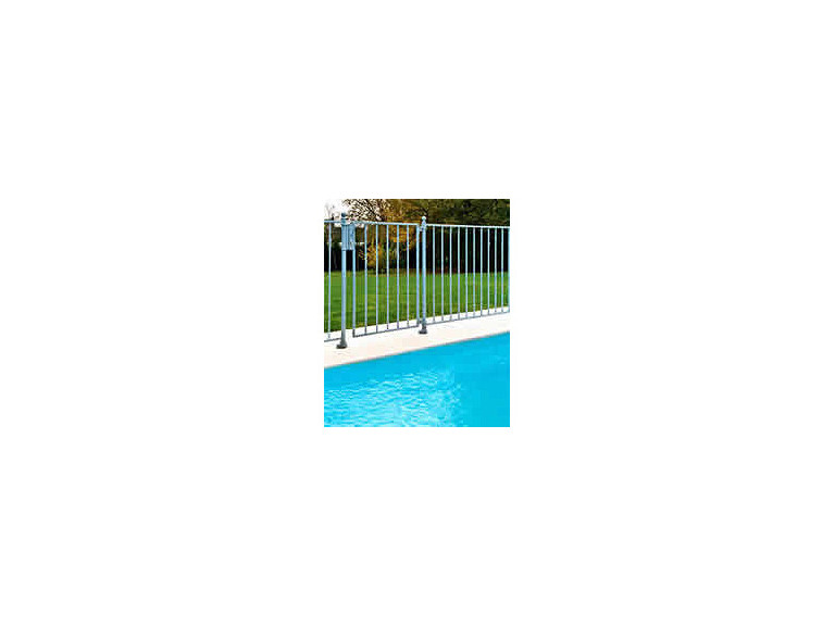 Barrière à barreaux aluminium Eglantine Hauteur standard 1.20 m