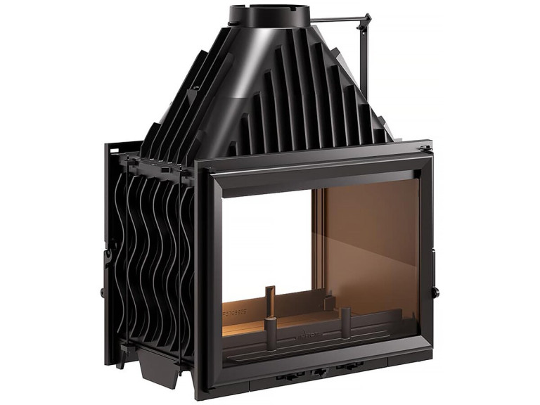 Wkład kominkowy 700 z podwójną klapą - 10 kW