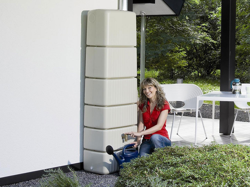 Kit cuve murale "Slim" - 300 L - Sable