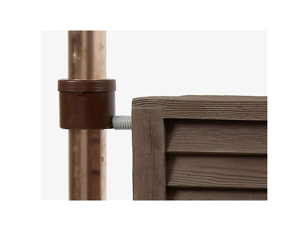 Kit réservoir mural woody 350L bois foncé