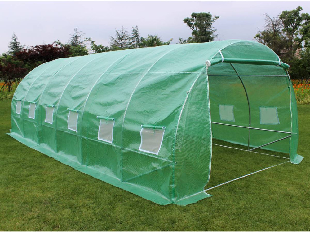 Szklarnia tunel ogrodowy "Althea" - 18 m2 - 6 x 3 x 2 m