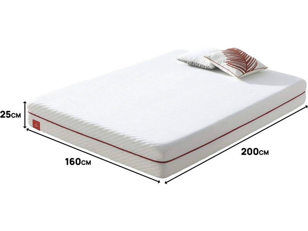 Materac z pianki memory „Sana” – 160 x 200 cm