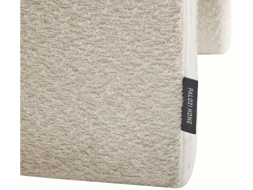 Designerski fotel "Madison" na 3 nogach - Bialy
