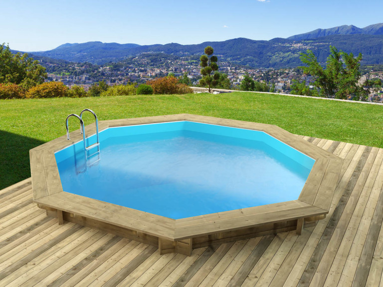 Basen drewniany " Verona " - 5,10 x 1,20 m
