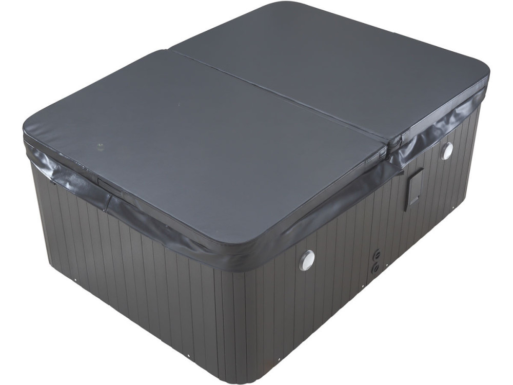 Spa LED "Haiti" - 4 miejsca - 210 x 152 x 78 cm - Szare