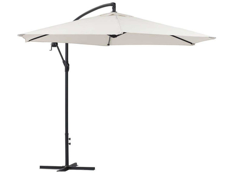 Parasol ogrodowy "Ilios" aluminiowy obrotowy -  Ø3m - Ecru