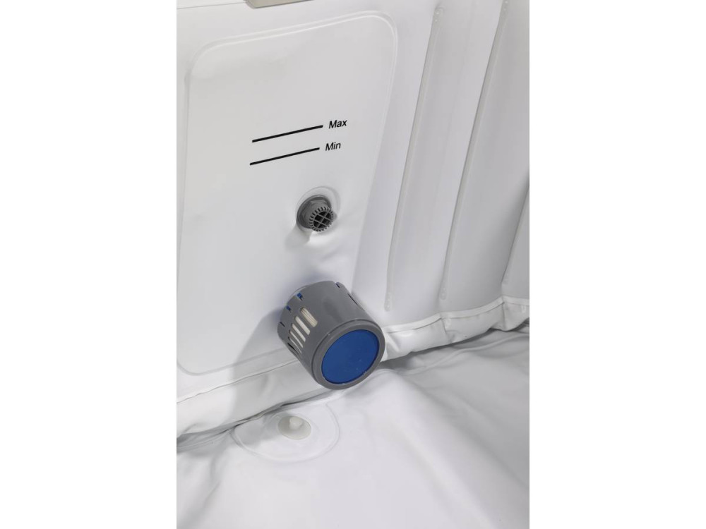 Dmuchane spa "Monac" z PVC - 4 miejsca - Szaro-brzowe/kremowe