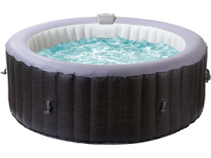 Nadmuchiwane spa z PVC „Malaga” - 4 miejsca - Szare