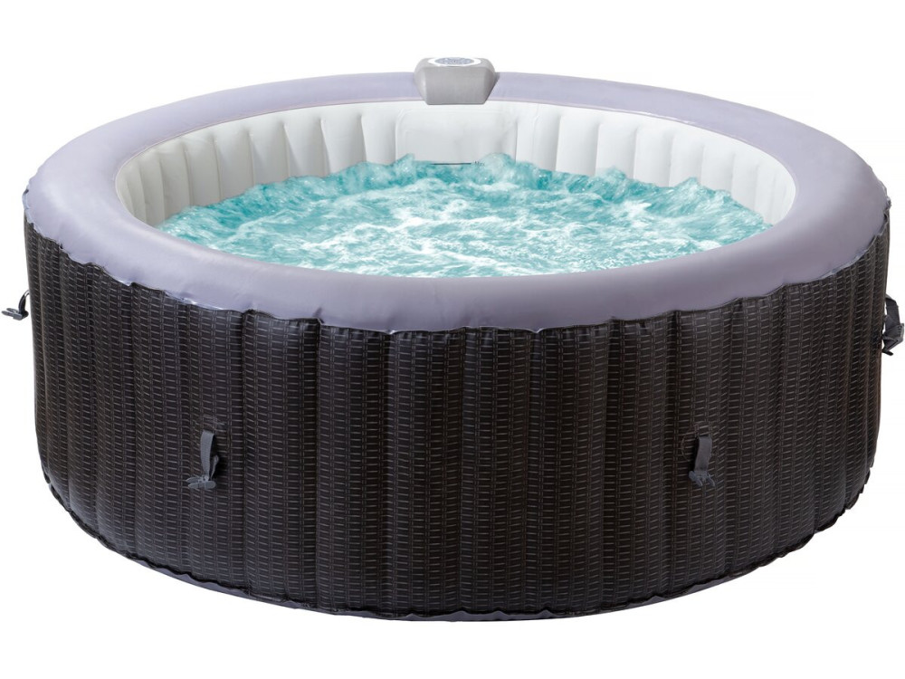 Nadmuchiwane spa z PVC „Malaga” - 4 miejsca - Szare