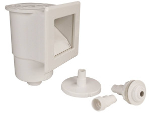 Mini-skimmer z ustami - biały