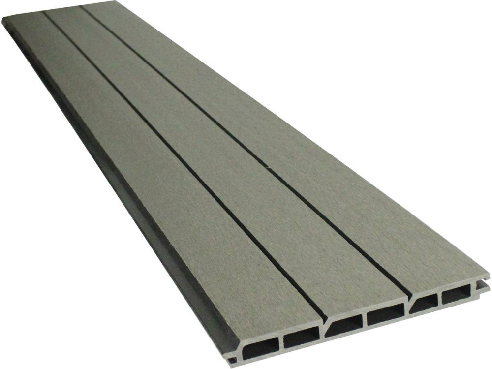 Zestaw ogrodzenia kompozytowego 4,8 x 1,6m - bezpłatny zestaw mocujący - szary
