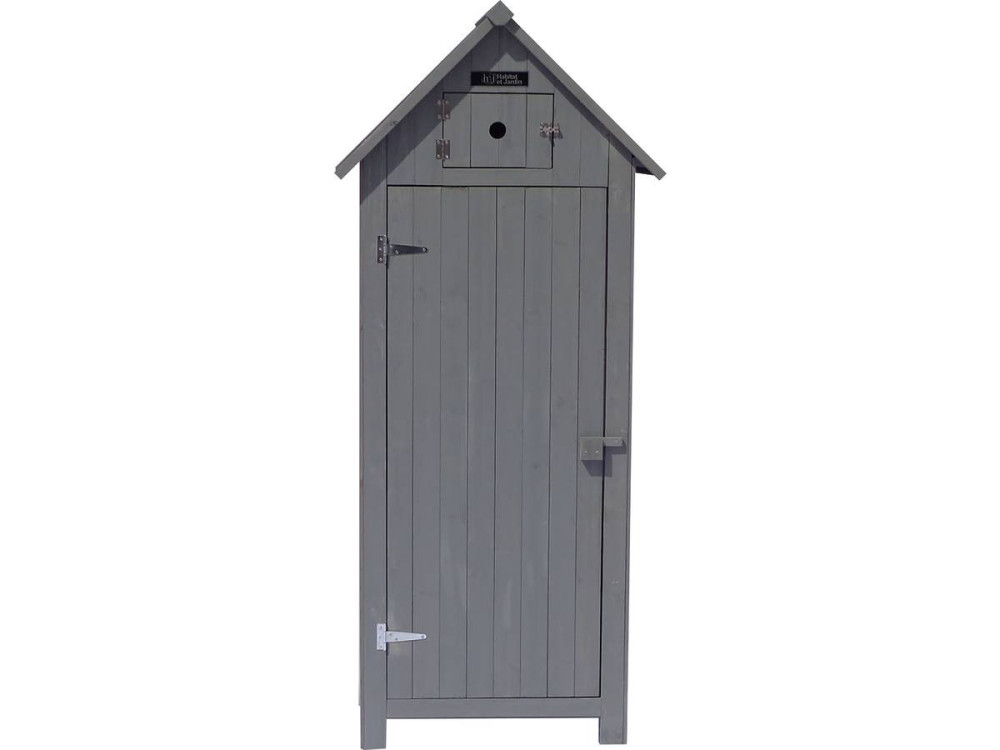 Szafka ogrodowa „Cabanon” - 77 x 54,5 x 179 cm - Antracyt