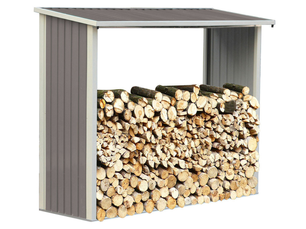 Metalowa wiata na drewno "Victor" -  1.68m²