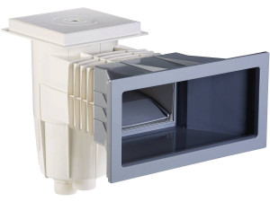 Skimmer "Parker" standard 15 L - Duży otwór - Szary