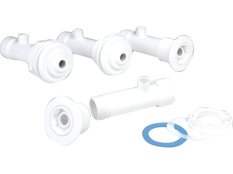 Zestaw do hydromasażu do basenu liner - 19 cm - Biały