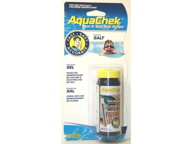 Paski testowe "Aquacheck White - Salt" - 10 pasków