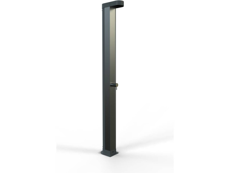 Prysznic solarny do basenu "Angel" - 30 l - wys. 212,8 cm - brązowy