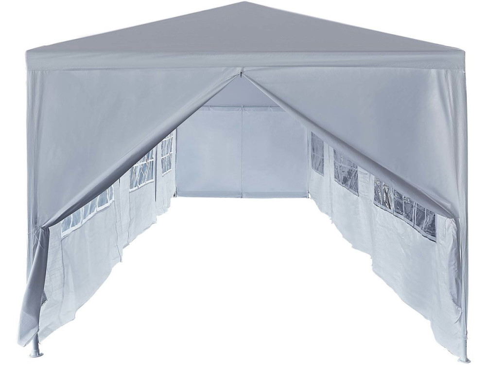 Namiot na imprezy "Carolina 9" - 24.39 m² - 3 x 9 m - Biały