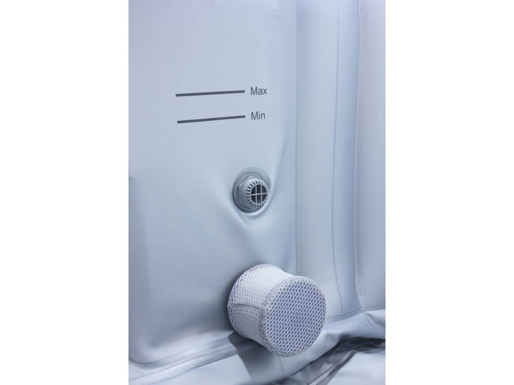 Dmuchane spa „Nice” z kula LED - 6-osobowe - Szary/Czarny