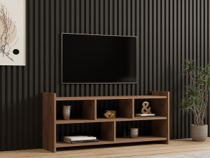Drewniana podstawa pod telewizor "Pera" - 117 x 28 x 55 cm - sosna atlantycka 2