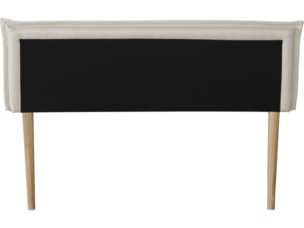 Zagłówek "Jessica" z lnu - 140 cm - Beżowy