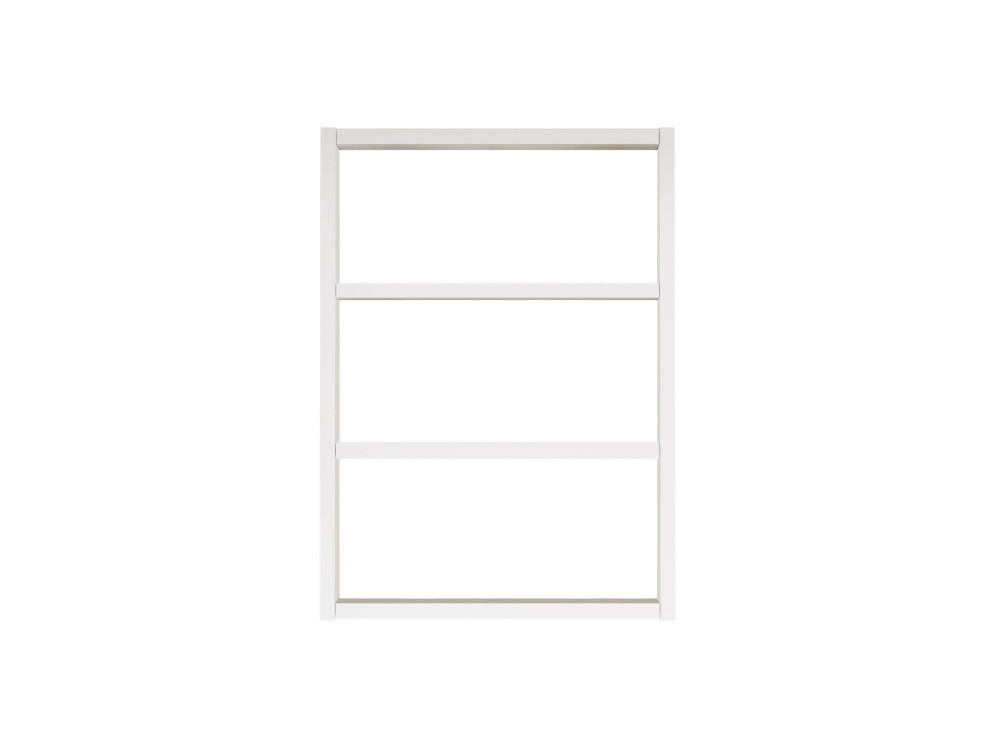 Drewniana półka ścienna "PR1" - 43 x 9 x 60 cm - Biały