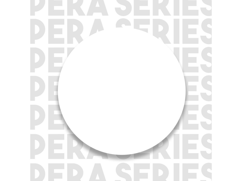 Drewniana półka ścienna "PR1" - 43 x 9 x 60 cm - Biały