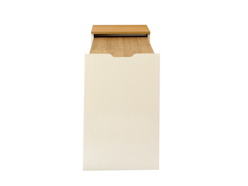 Drewniane biurko "Modulo" - 97 x 47 x 75 cm - Beżowy