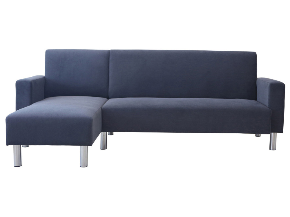 Narożna sofa materiałowa "Rio" rewersyjna, 4-osobowa, szara