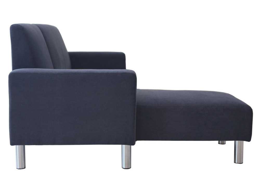Narożna sofa materiałowa "Rio" rewersyjna, 4-osobowa, szara