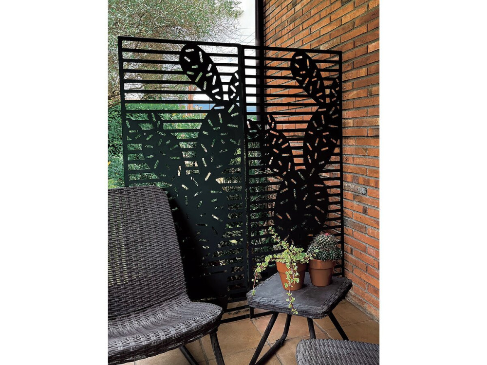 Panel dekoracyjny - "Kaktus" - Zestaw 4 sztuk - 0,60 x 1,50 m - Zielony