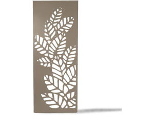 Panel dekoracyjny - "Athea" - Zestaw 4 - 0,60 x 1,50 m - Taupe