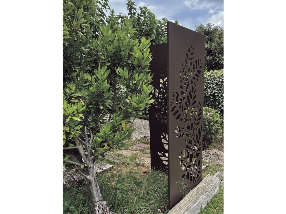 Panel dekoracyjny - "Athea" - Zestaw 4 - 0,60 x 1,50 m - Taupe