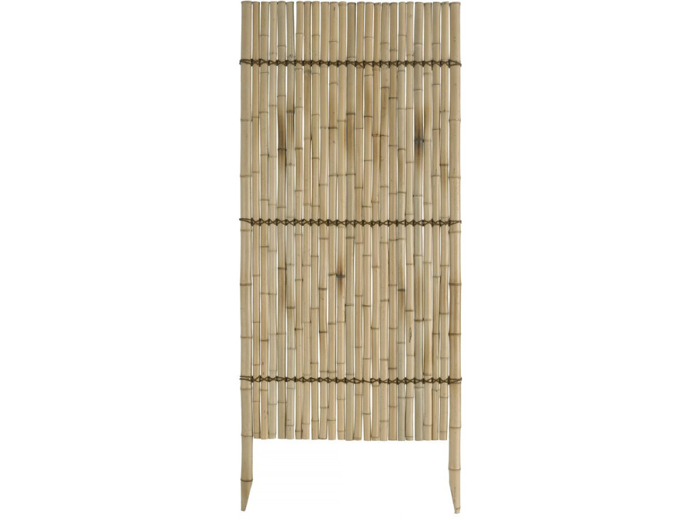 Panel dekoracyjny - "Hokkaïko" - Zestaw 2 - 0,90 x 2,10 m - Beżowy