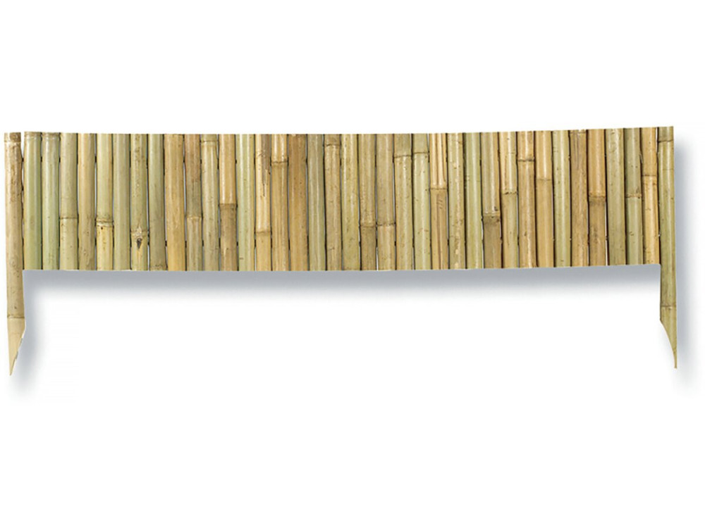 Border - "Bamboo Border" - Zestaw 6 sztuk - 0,35 x 1,00 m - Beżowy