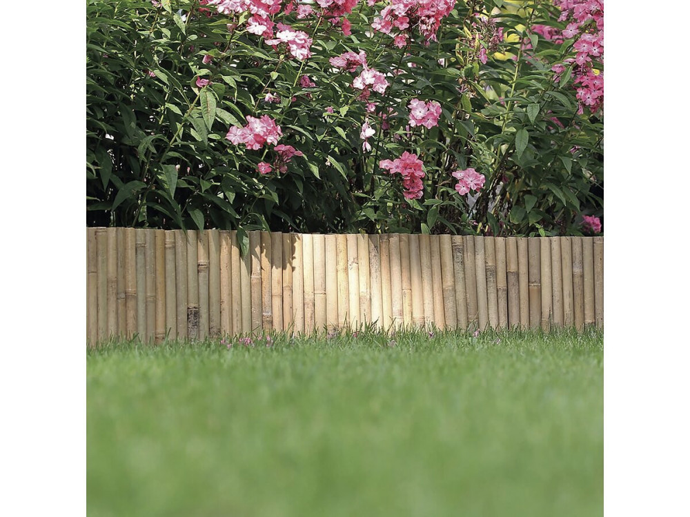Border - "Bamboo Border" - Zestaw 6 sztuk - 0,35 x 1,00 m - Beżowy