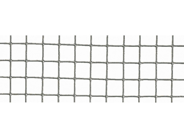 Siatka druciana - "Fensanet" - 1,00 x 25 m - Szara