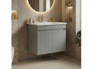 Szafka pod umywalkę „Tivoli 65” – 65 x 45 x 57 cm – kolor matowy kaszmir 2
